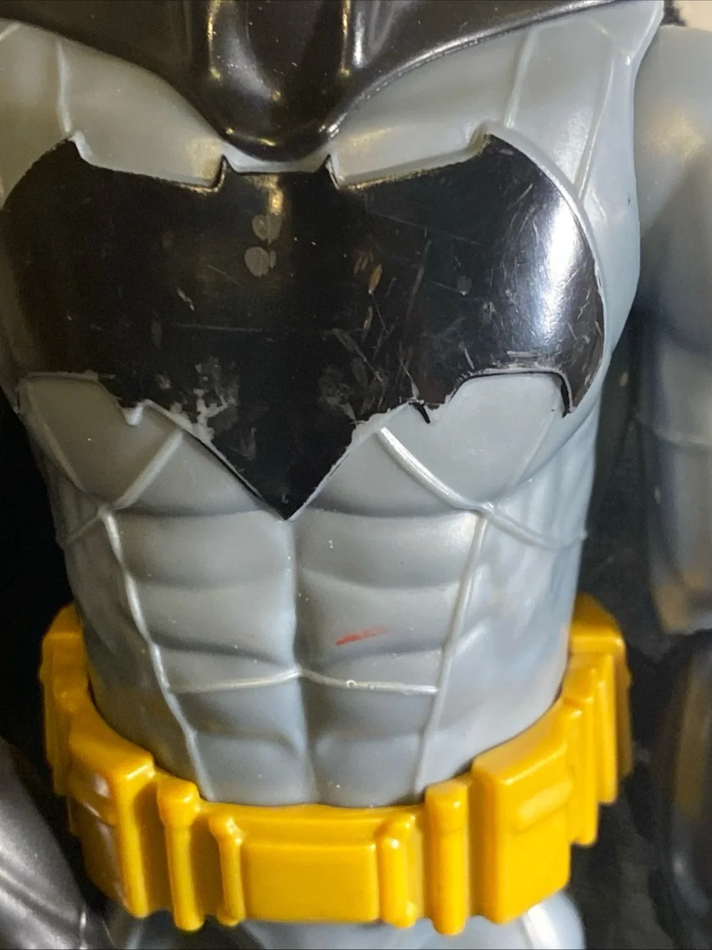 Batman DC Comics Mattel 12” Action Figure 2015 Black Cloth Cape‎